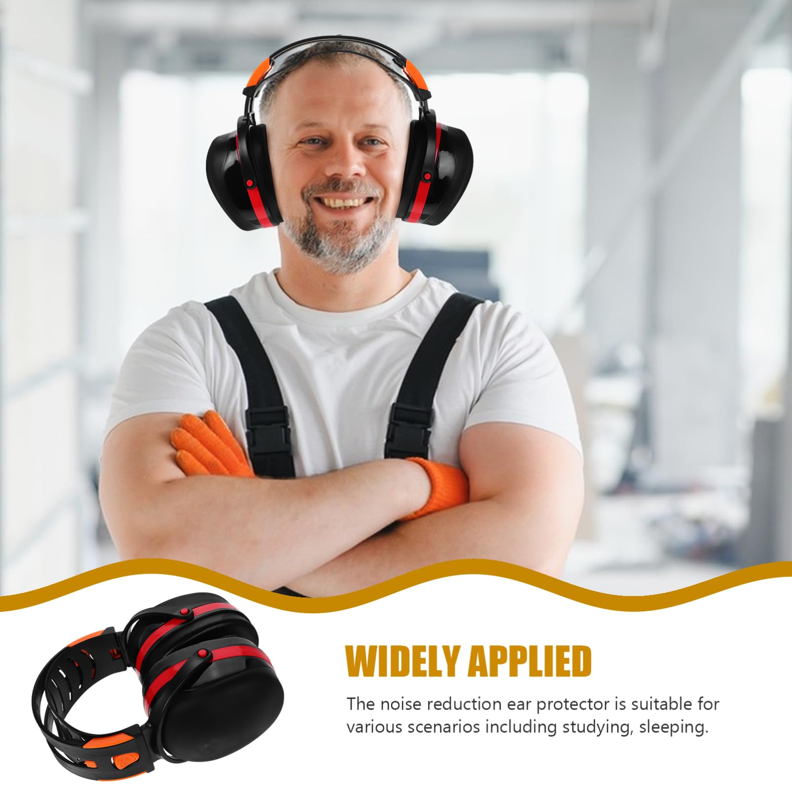 Artibetter 3piezas Auriculares Earmuff De Reducción De Protección Ajustable Para Adultos Conciertos y Diseño Ergonómico y