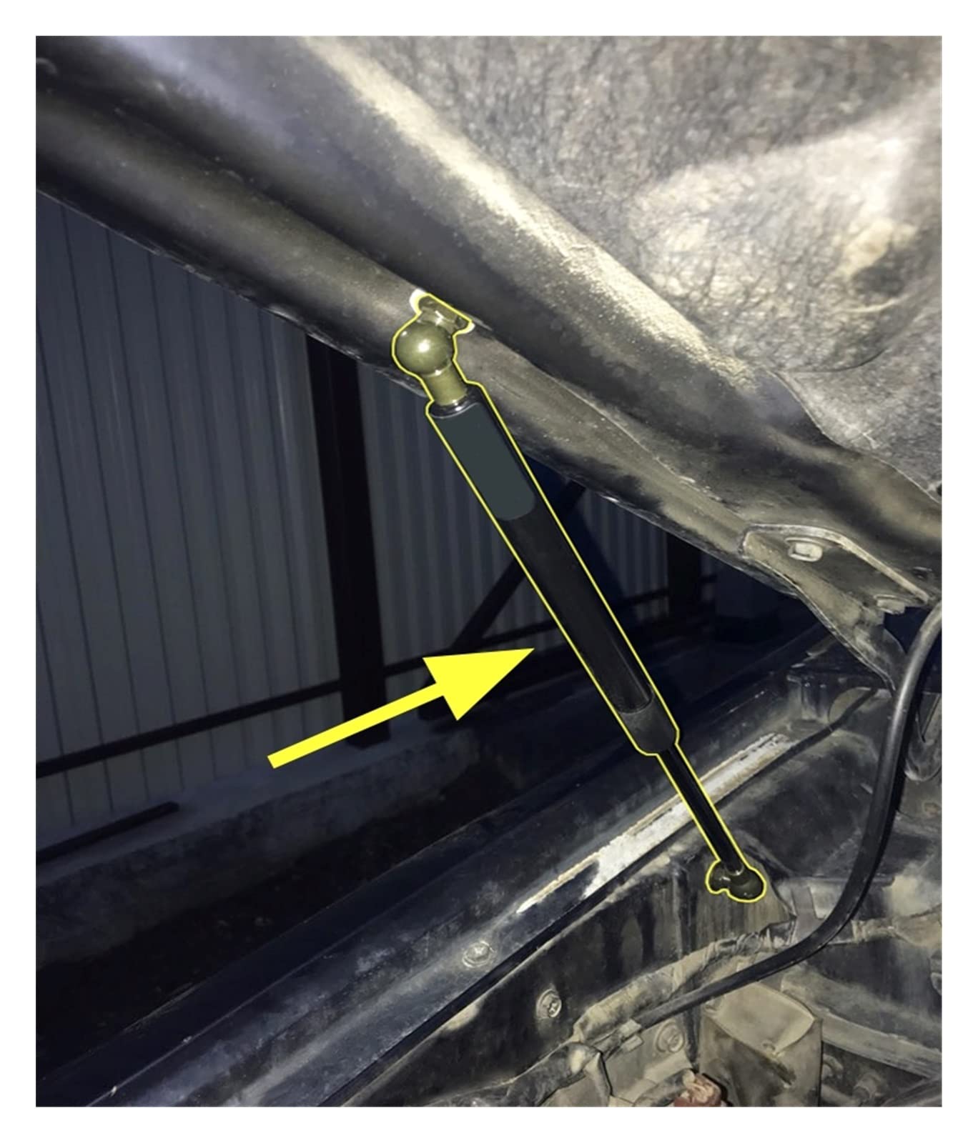 Tiges hydrauliques de support de levage de vérin à gaz pour capot avant