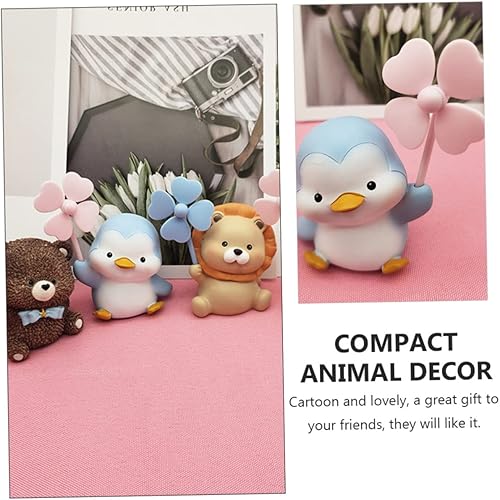 Miniatura 2 de 1 pieza de artesanía de resina para interiores, decoración de animales encantadores, decoración interior de coche, decoración de animales de dibujos