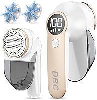 Vista 8 de DBC Afeitadora de tela recargable, removedor de pelusa de 3 velocidades para pantalla LED de ropa, motor potente de 15000 r/min, afeitadora