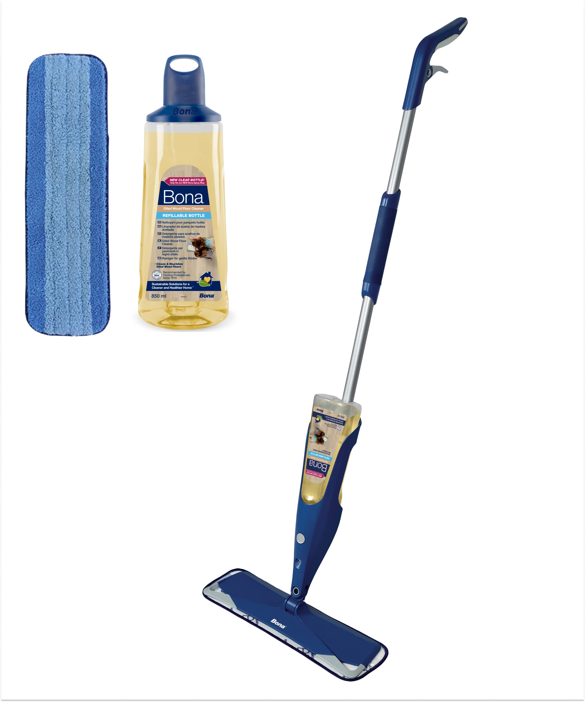 Premium Bona Spray Mop Geölte Holzböden - Alles für Parkett