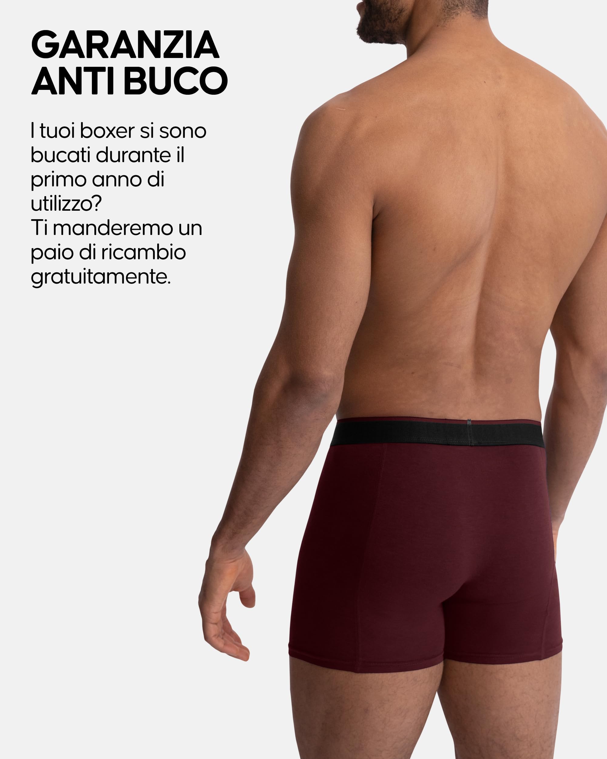 DANISH ENDURANCE Boxer Uomo in bambù Ultra Morbido, Mutande Boxer Bamboo Comodi, Traspiranti, con o Senza Apertura Frontale, 6 o 10 Paia