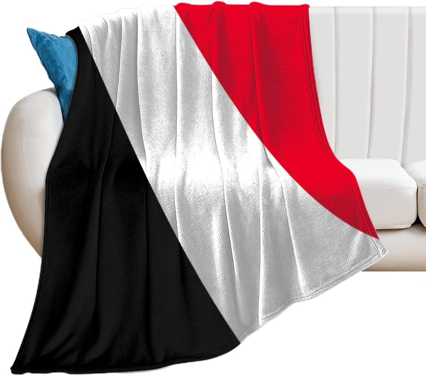 Blanket Sealand,Principality of Flag Soft Warm Flannel Throw Blanket Four Season Blanket Suitable for Bedroom Bed and Sofa ?50"x60"