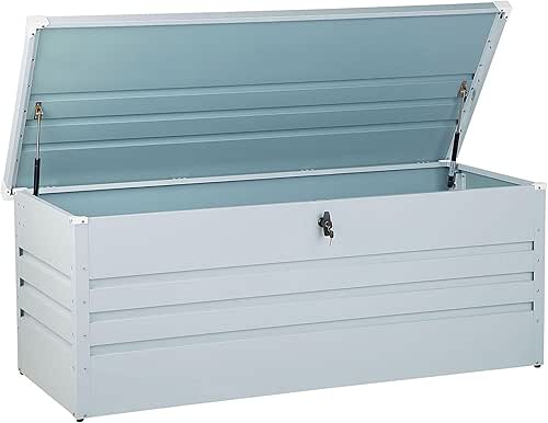 Beliani Coffre de Rangement Extérieur 165 x 70 cm 600