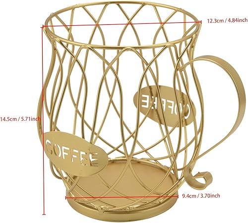 Miniatura 7 de Cesta de almacenamiento de cápsulas de café,Soporte de encimera para,-
