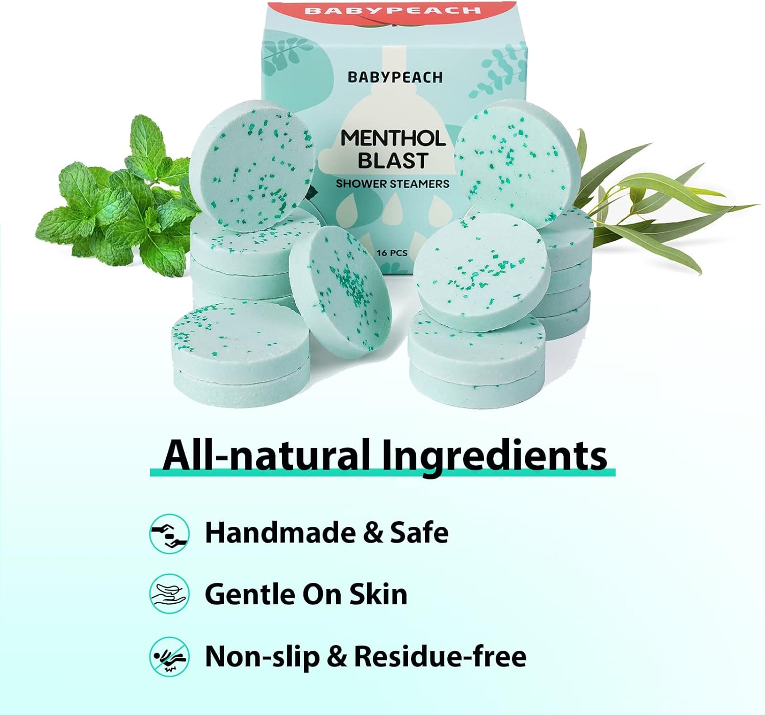 BABYPEACH Shower Steamers 16 Pack - Image 9