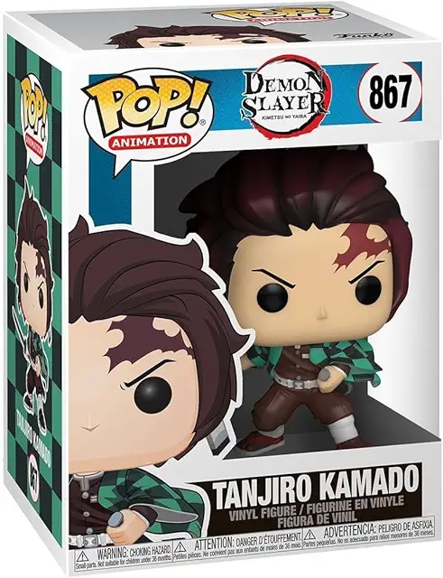 Figurita de Anime Funko Pop Tanjiro Kamado Demon Slayer Coleccionable