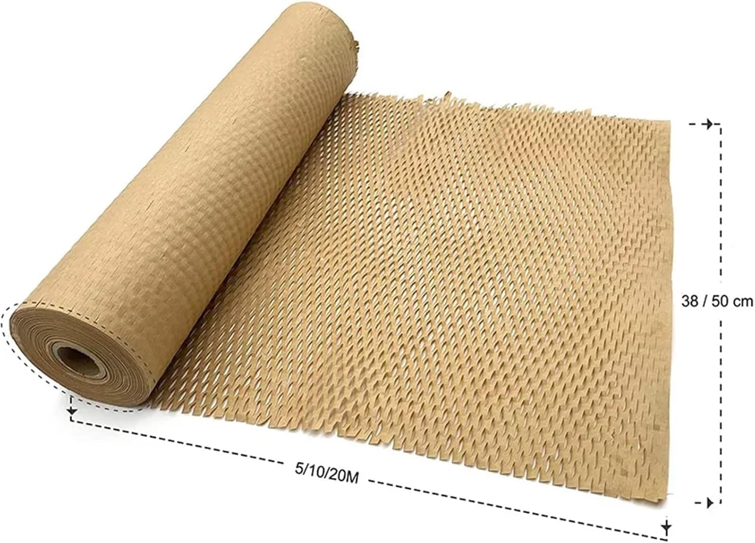 Rollos de Papel Acolchado for artículos frágiles como Tazas, jarrones y Obras de Arte; Materiales de Embalaje(30cm*100m)