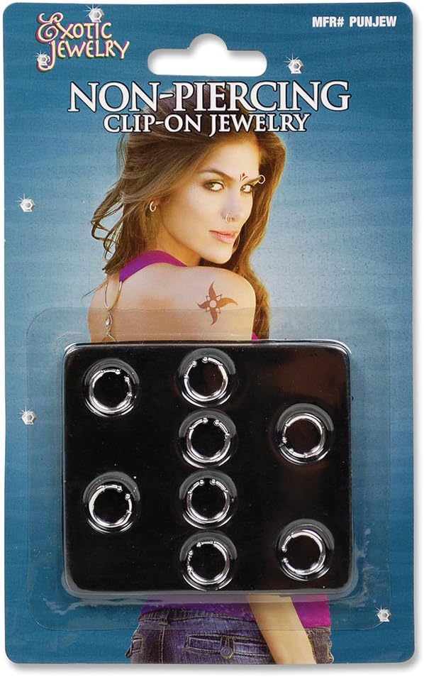 Clip On Body Piercing Rings