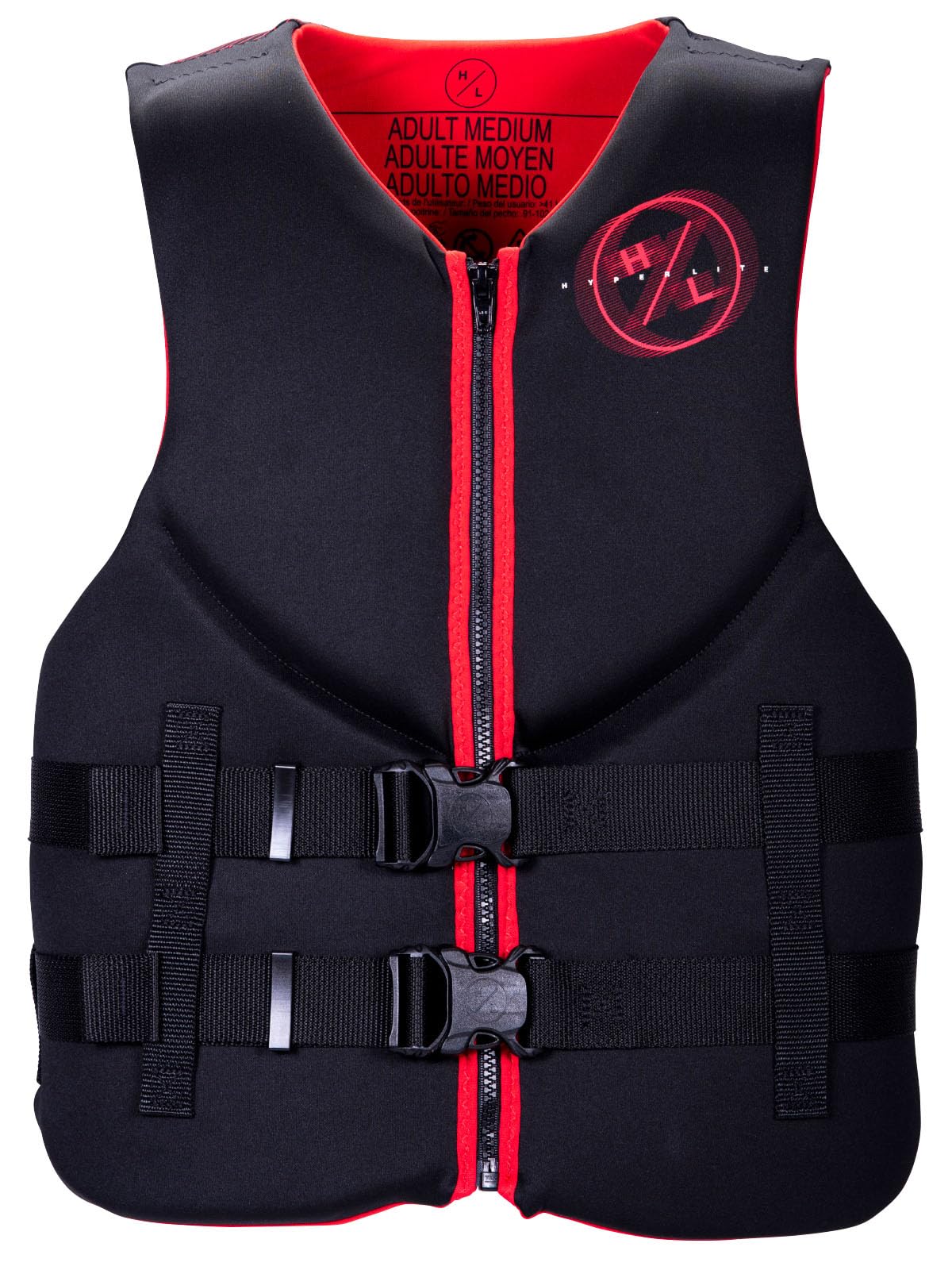 HyperLite Men's Indy Life Jacket - US Coast Guard Approved Level 70 Buoyancy Aid, Great for Any Water Sports Activity Including Boating, Paddle & Swimming