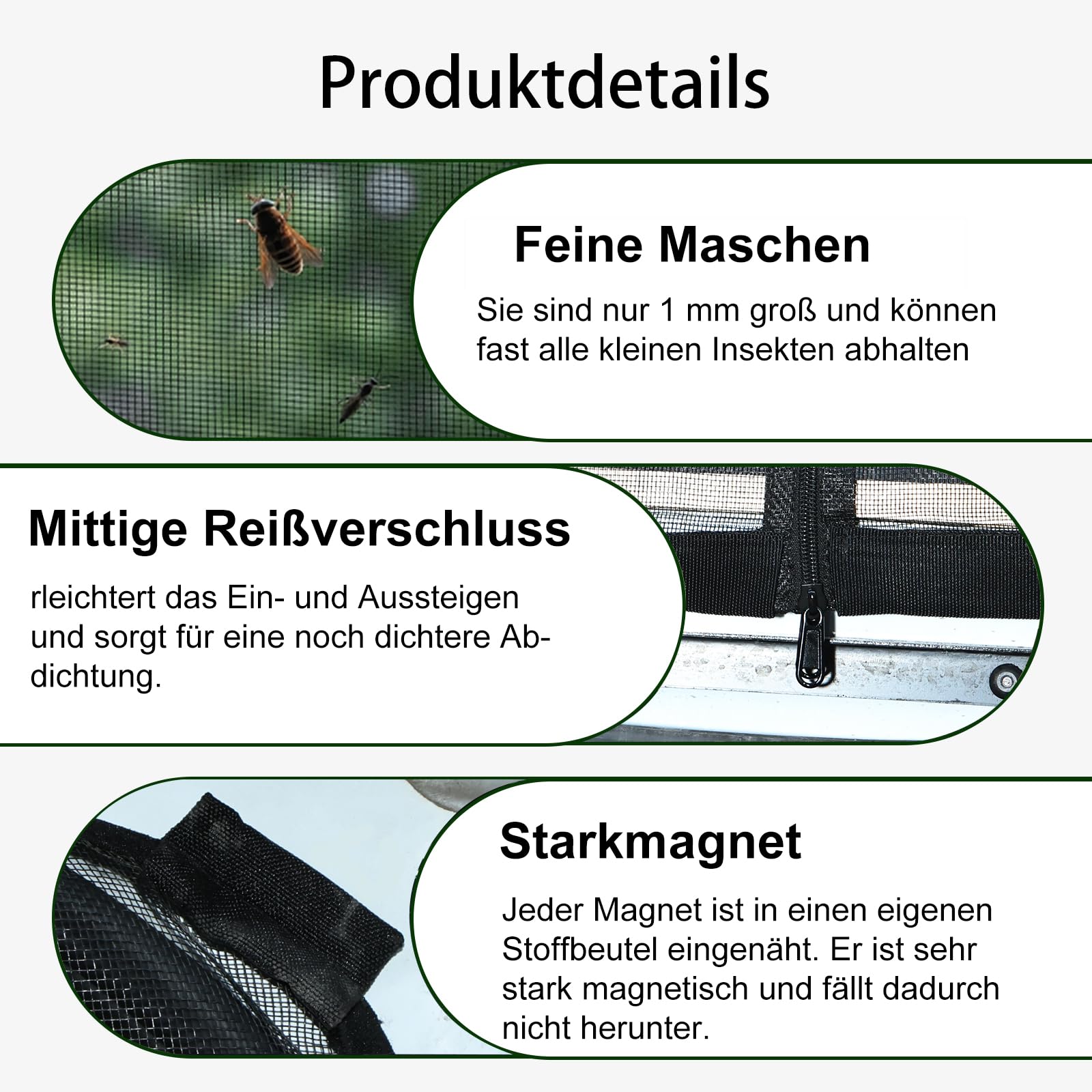 Moustiquaire Magnétique Porte Coulissante pour Ford Transit Custom | XCBYT, Anti-Insectes Voiture, Facile à Installer, épouse Parfaitement, Matériel de Camping