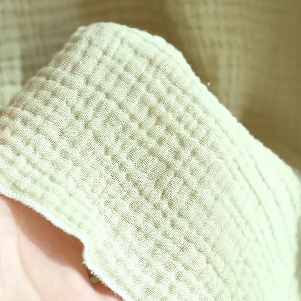 Camisón para Mujer - Primavera/Verano Señoras Camisón De Crepé De Algodón Mangas Finas De Hoja De Loto Cuello Cuadrado Color Sólido Vestido Largo De Gran Tamaño