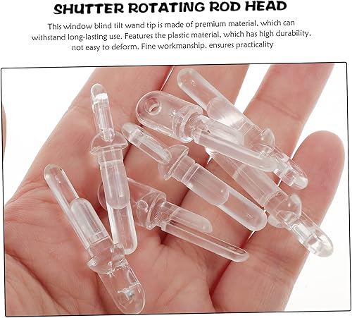 Miniatura 4 de HONMEET 12 piezas de inclinación interior para colgar piezas de persianas kit de gancho persianas rotas herrajes cortina persianas de ventana barra