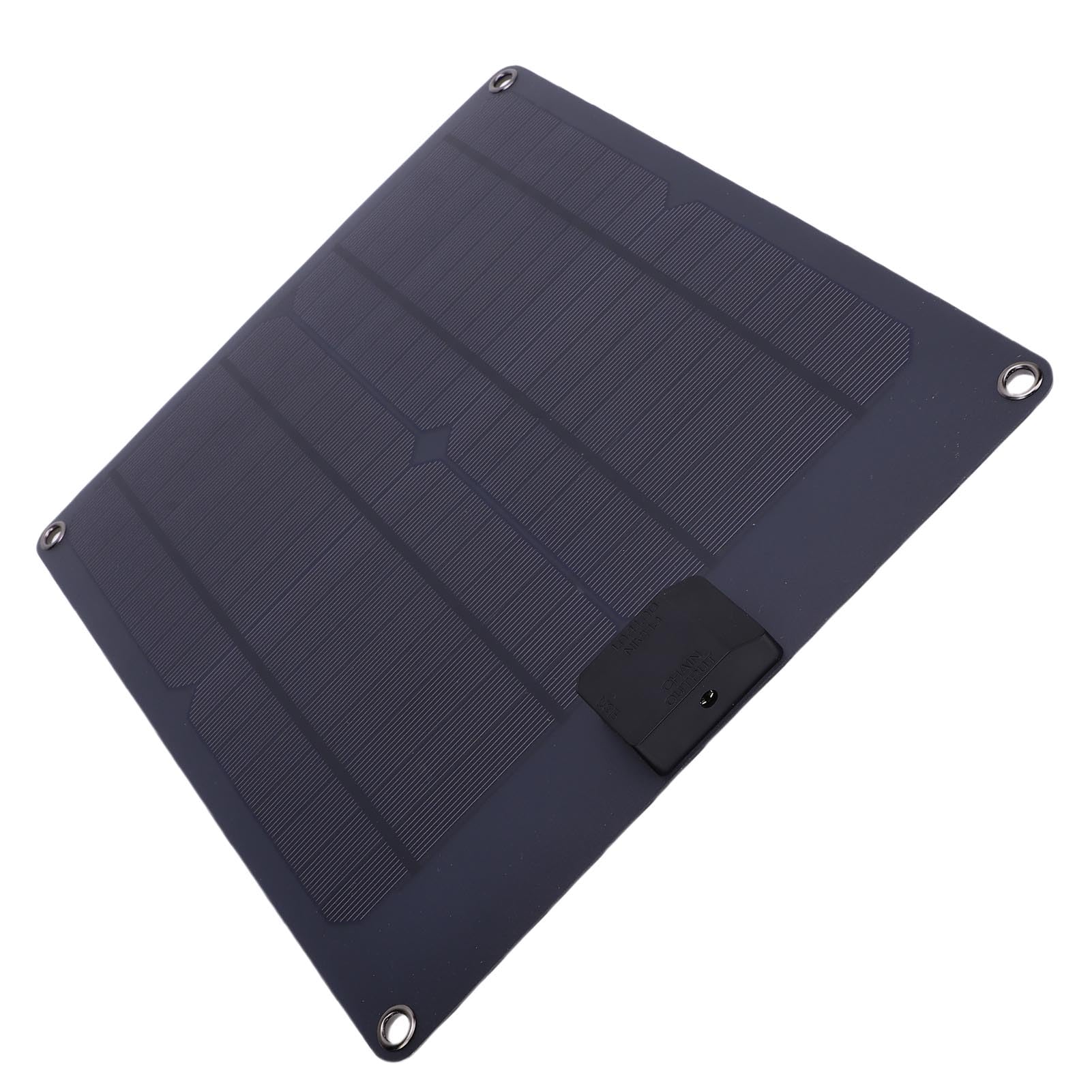 BRRNOO 30W Ładowarka Słoneczna do Baterii z Portami USB i Kontrolerem,