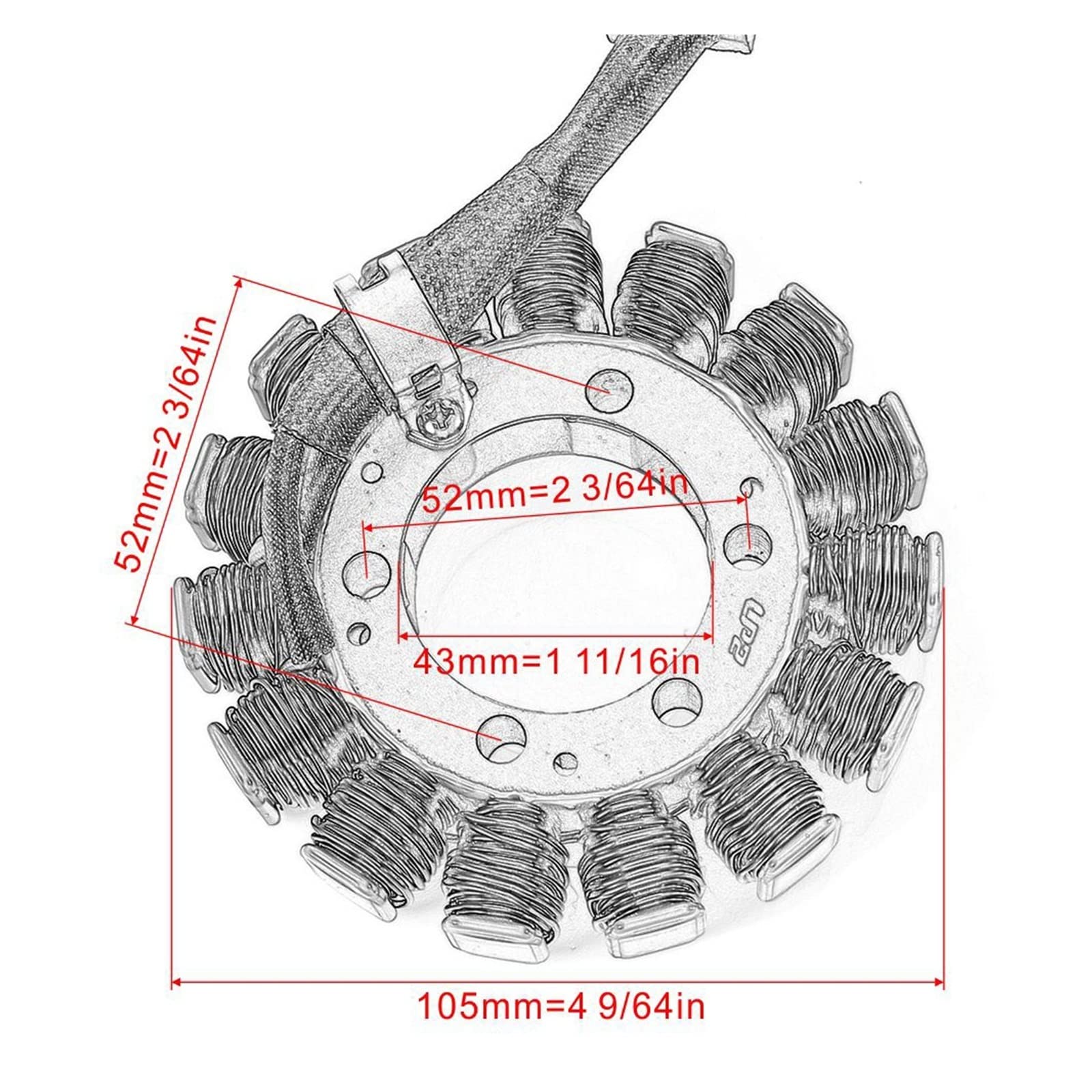 ひこうせき Amazon.co.jp: ステーターコイル Kawasaki ZX1000 Ninja ZX10R ZX-10R