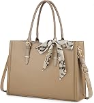 Sac portable pour femmes 15.6 inch Etanche Sac en cuir travail ordinateur portable sac pour bureau Voyage sac à main sac à épaule noir