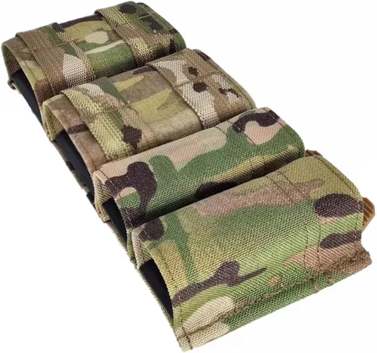 Tactical 5 56 2+2 Side Double Magazine Bag Military Fan Molle Tool Bag