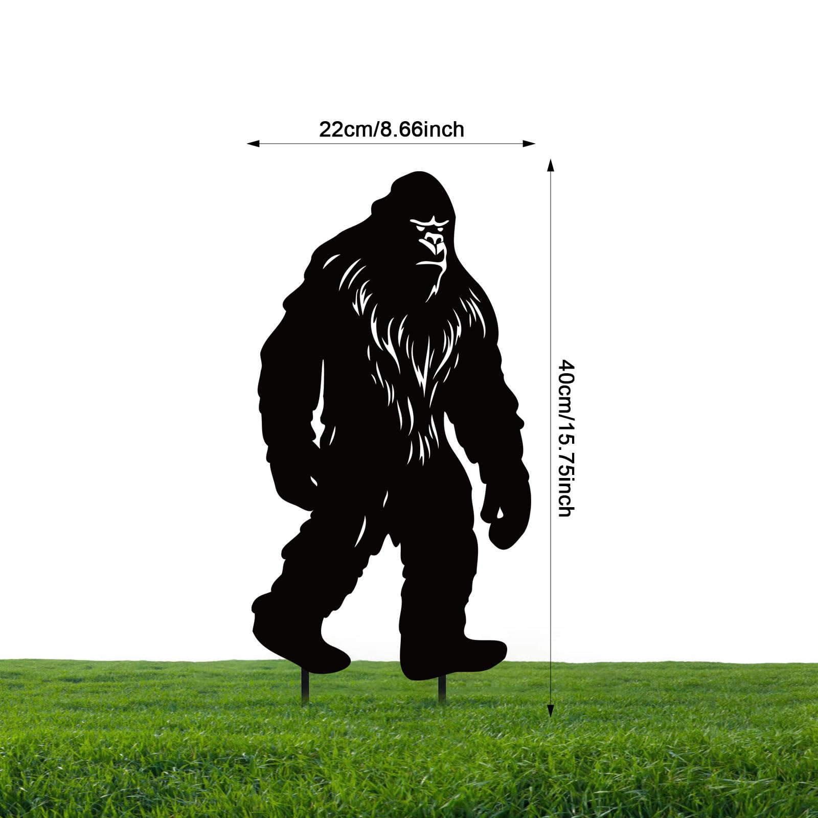 Gosknor Outdoor Metal Sasquatch Decor - Image 2