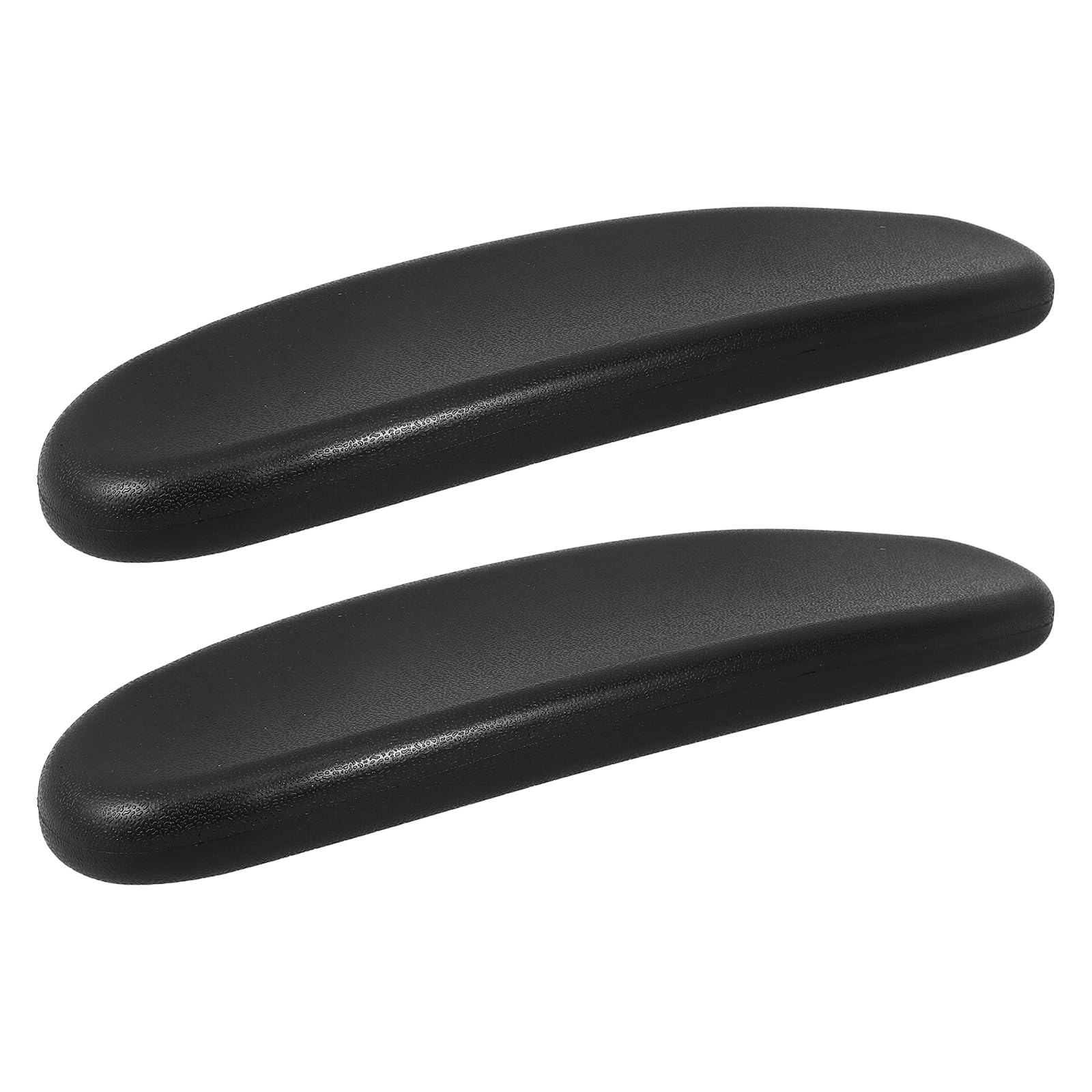 STOBAZA Almohadillas Soporte Resistente para Reposabrazos y Diseño Profesional Material PU Negro de Silla de Oficina y Juego para Uso en Oficina y Hogar