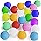 Lestiour Ping Pong Balls 50/100 Pack Colored Ping Pong Balls Bulk 2.4g, 40mm Entertainment Table Tennis Balls for Kids, Pong Balls, DIY Games Fun Arts and Learning Activities (25pcs)