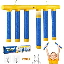 Catching sticks game, Hand Speed Challenge games Reaction Game, Catching & Drop Stick with 3 Speeds, Falling Dropping Stick Toy for Kids Adults Hand-Eye Coordination, Gift For Kids Adults