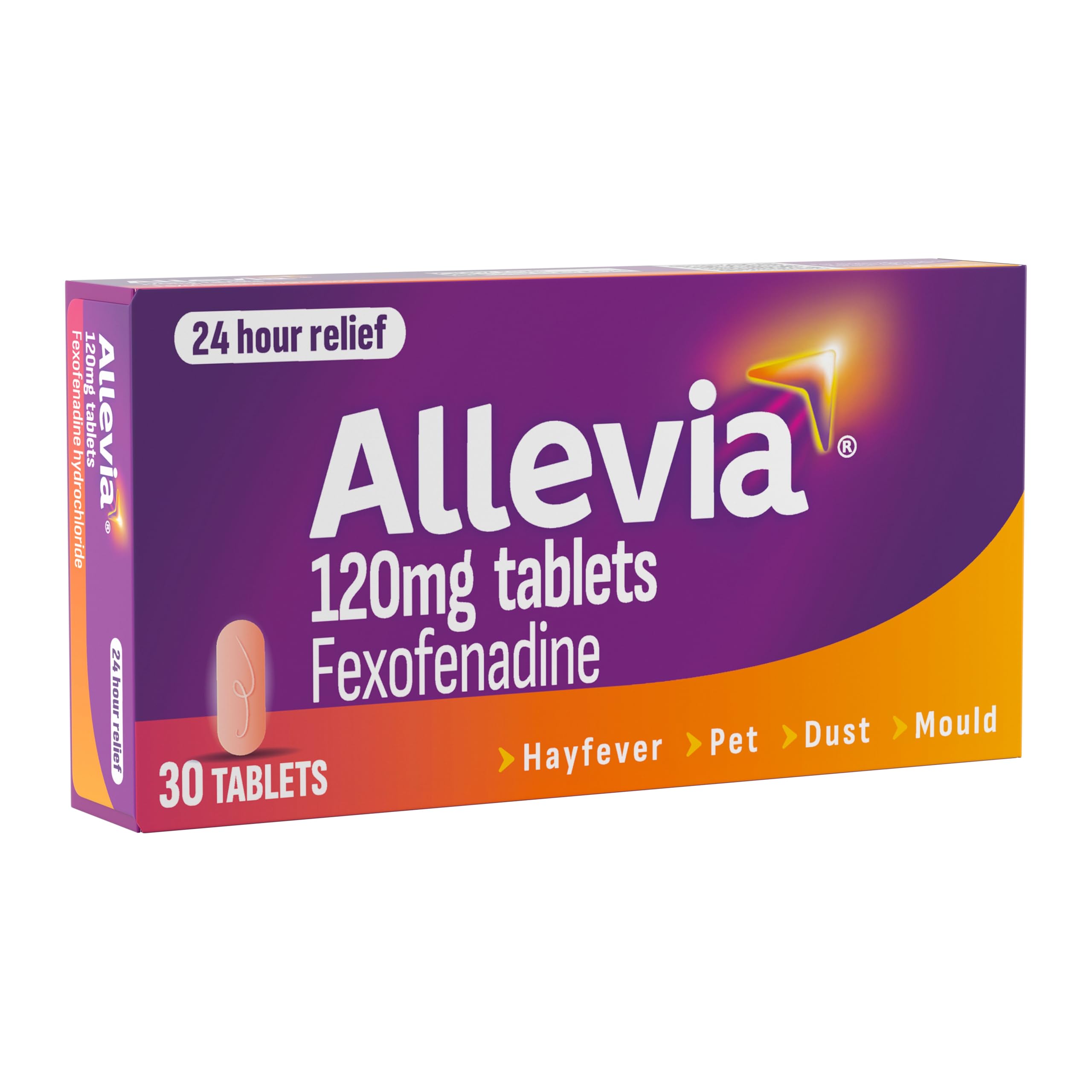 Allevia 120mg 30 Tablets
