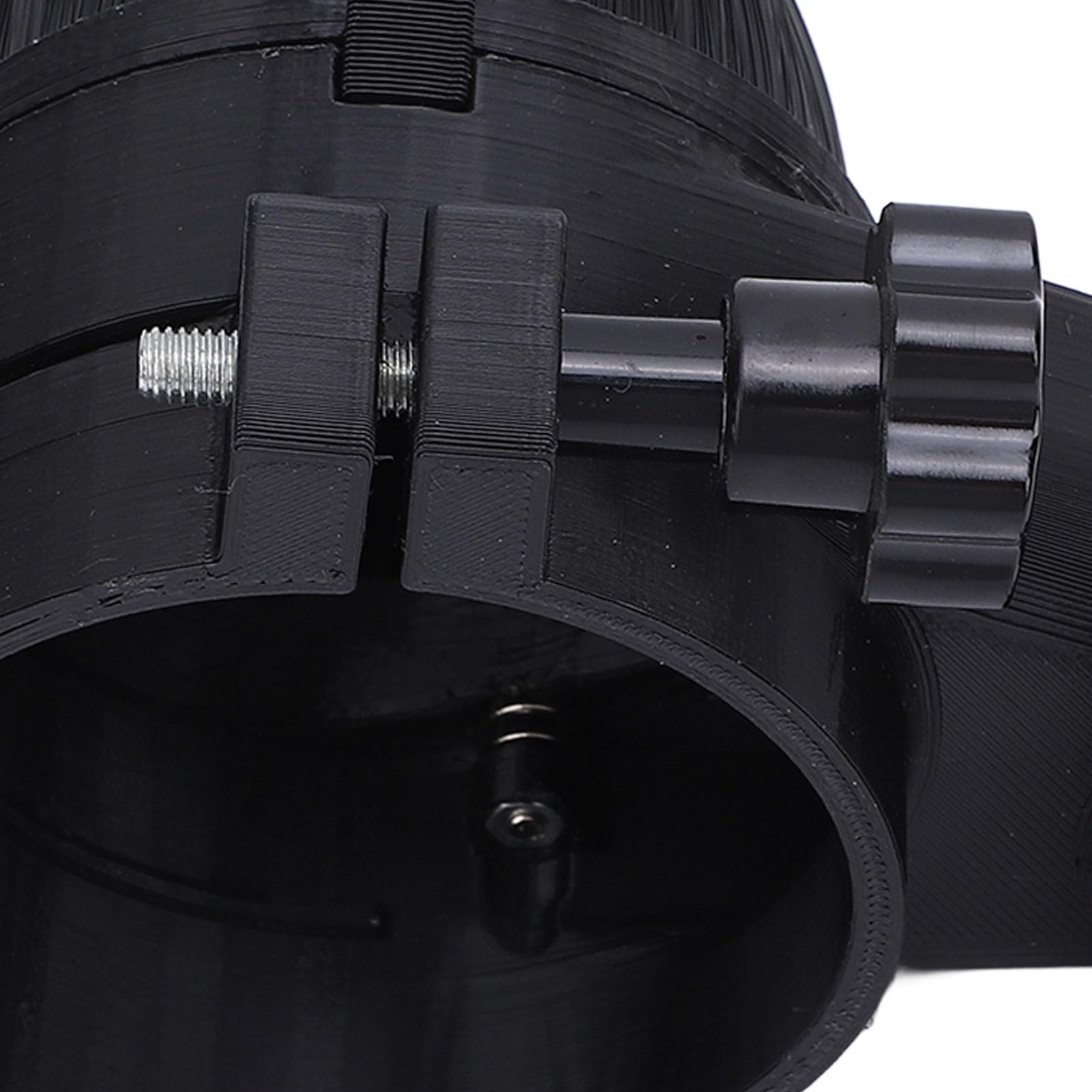 Cubierta Antipolvo para Enrutador CNC de 65 Mm, Puerto de Extracción Compatible con Motores de Husillo Reduce y Reduce los Desechos Fácil Instalación Material Plástico Ajustes de