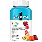 One A Day Kids Multivitamin Gummies, Kids Vitamins with Vitamin C, D, E & Zinc for Immune Support, Childrens Gummy Vitamins, Assorted Fruit Flavors, 60ct (Packaging May Vary)