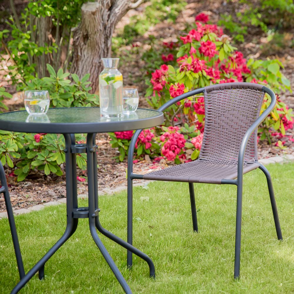 Dajar Tables de Café Bistro Table Gris