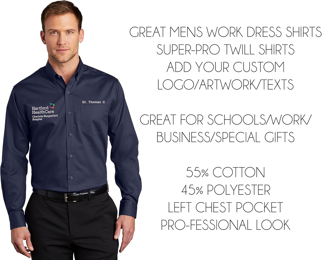 sachin and babi light blue dress Embroidered Dress Shirts Because Presentation Matters! main image 1