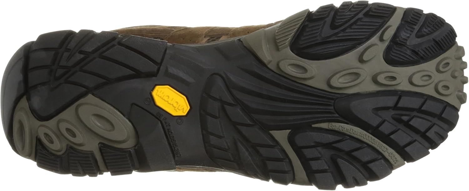 Merrell Men's Moab 2 Mid Waterproof Hiking Boot 7 Wide Earth