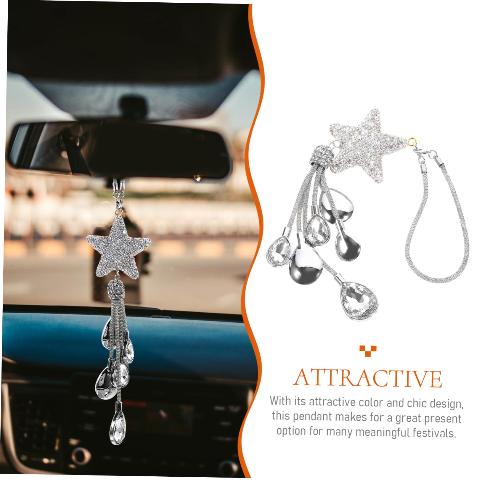 iplusmile 4stücke Car Pendant Ornament Für Rückspiegel Hochwertige Auto Dekoration Mit Einzigartigem Design Für Stilvolles Interieur Als Oder Täglicher Hingucker
