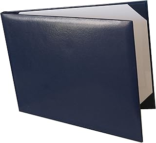 Diploma Cover Holoder Smooth 7x9 Certificate Cover Grad Days Navy Blue