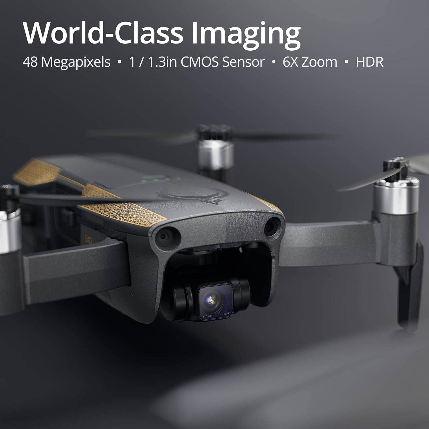 EXO Blackhawk 2 Pro drone in its folded, compact state.