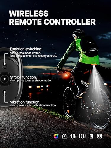 Miniatura 3 de Twinkle Star - Juego de 2 bengalas de emergencia para carretera, luz de advertencia de carretera con base magnética, soporte desmontable, luz