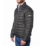 Niko Mens Puffer Jacket Down Alternate Insulated Coat Packable Water-Resistant Windproof Outerwear Zip Pockets