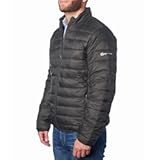 Niko Mens Puffer Jacket Down Alternate Insulated Coat Packable Water-Resistant Windproof Outerwear Zip Pockets