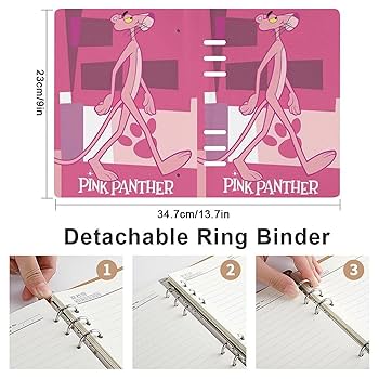 ピンクパンサーさん専用 Amazon.co.jp: ピンクパンサー アニメ バインダーノート 日記帳