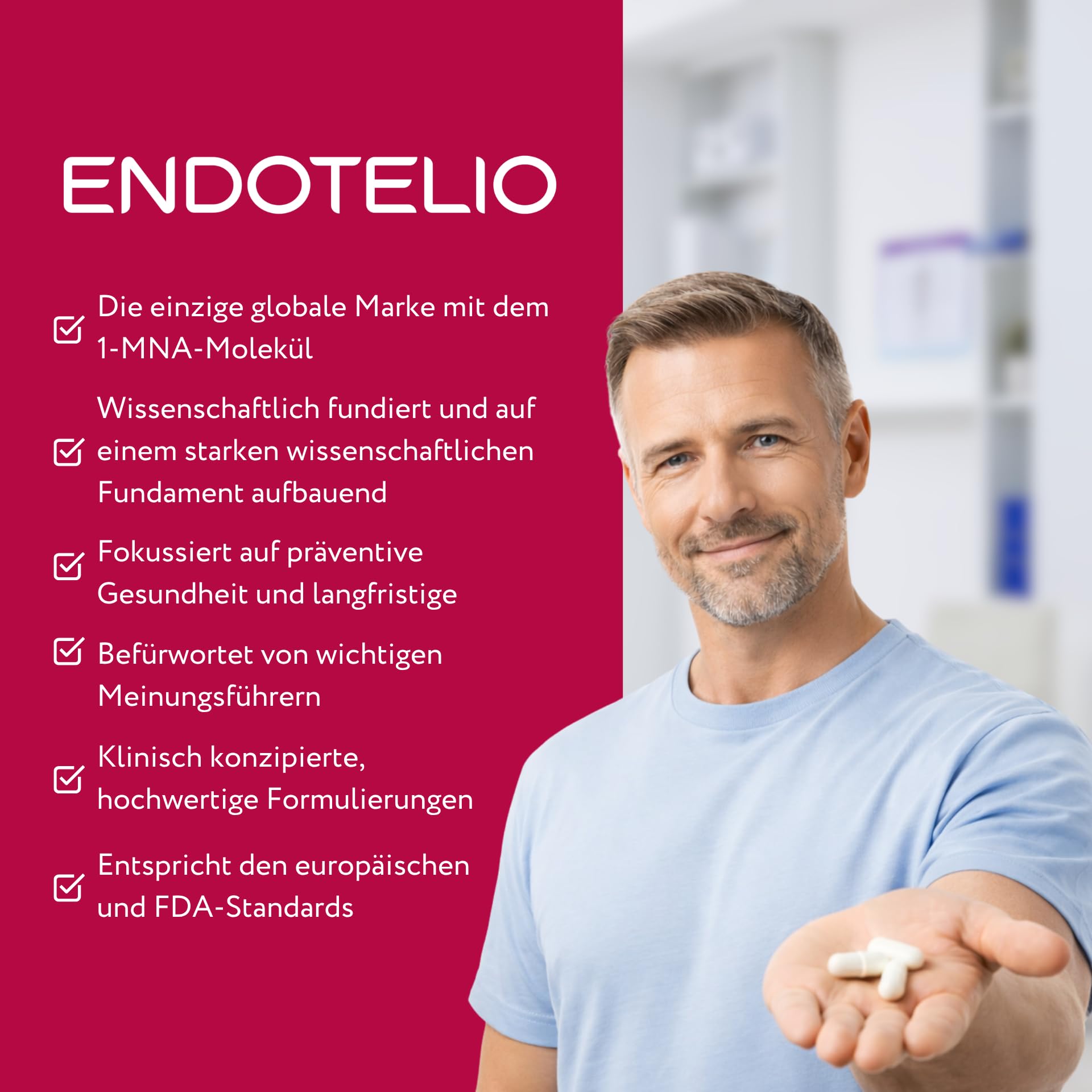 NAD Plus Optimierer mit Trans Resveratrol, 1-MNA und Zink - NAD+ Vorstufen & Polyphenole - Unterstützt Zellvitalität & Energie - Vegan, Glutenfrei, Tägliches Antioxidans - 30 Kapseln