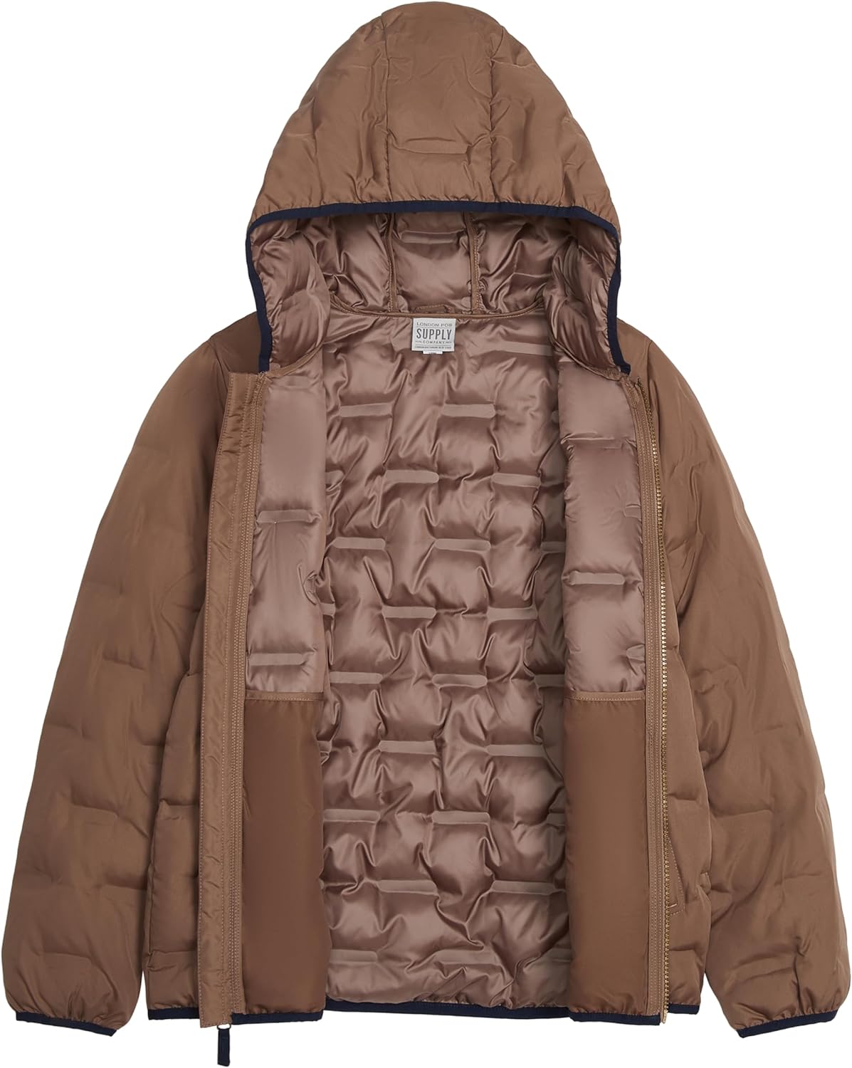 LONDON FOG Boys' Heavyweight Quilted Puffer Jacket Winter Coat