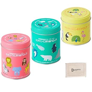 新品☆河合 肝油  300粒×2缶＋100粒×2缶 Amazon | 【指定第2類医薬品】カワイ肝油ドロップS 300粒 ×2