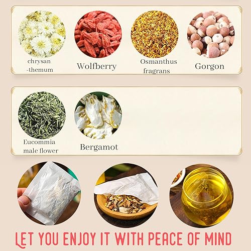 Miniatura 5 de Té de cuidado del hígado de 18 sabores, té nutritivo diario para el hígado, 18 hierbas diferentes, 18 sabores de té de protección hepática, nutre el