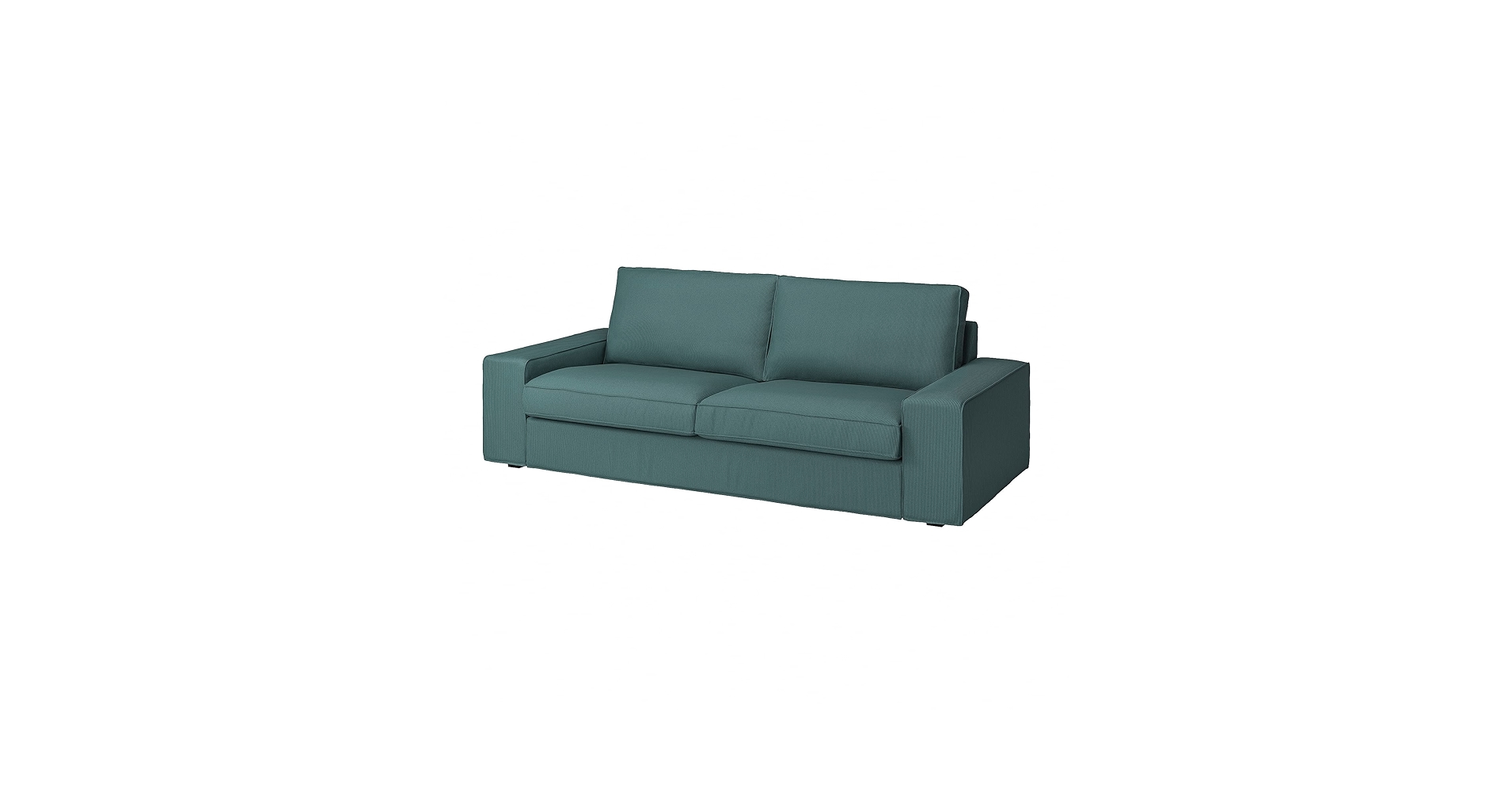 Amazon｜IKEA KIVIK 3人掛けソファ Kelinge Grey-Turquoise