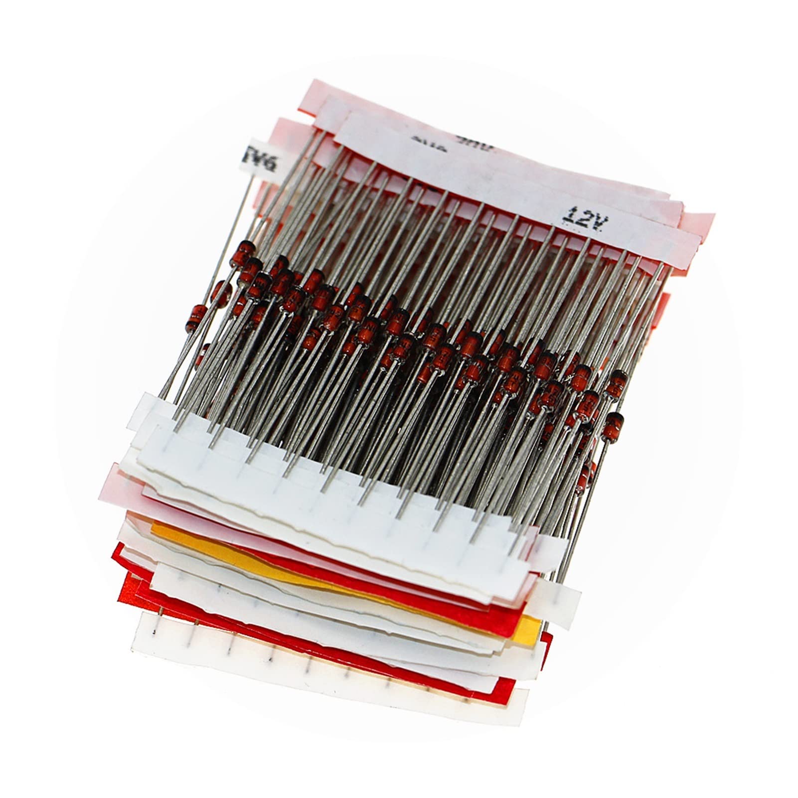 Kit Assortito di diodi Zener da 1 W (Color : 26Values X 10pcs Mix)