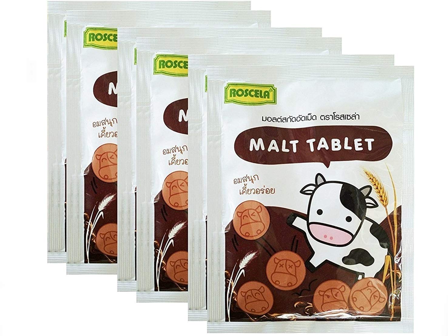 Roscela Chocolate Flavoured Tablet Malt Candy Healthy