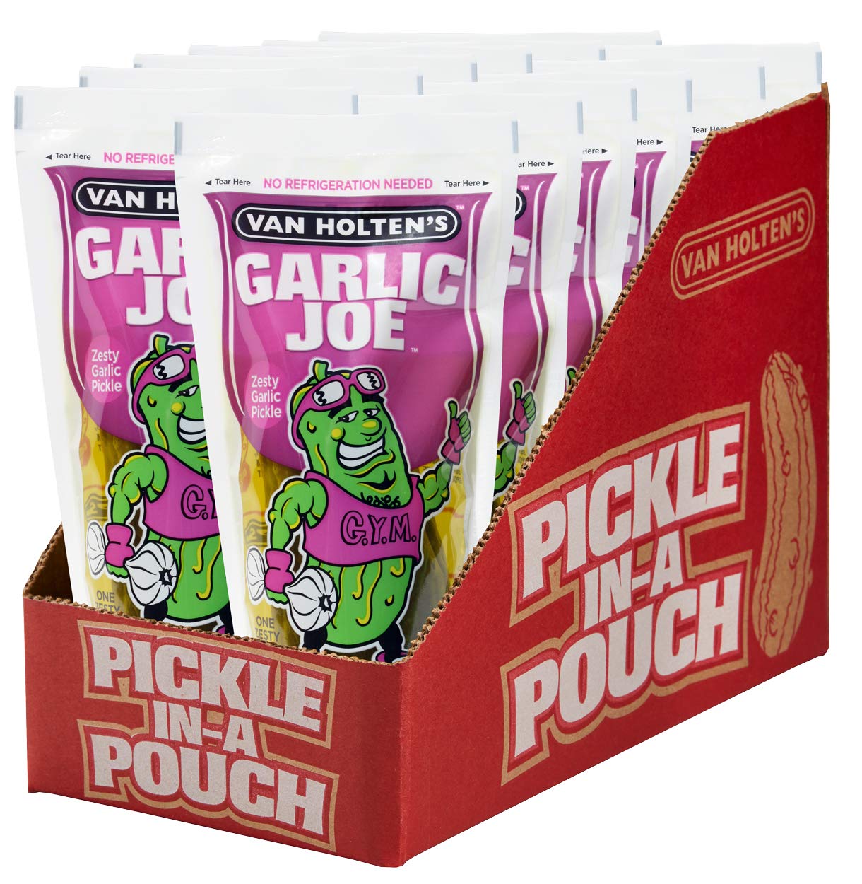 Van Holten's Pickles Garlic Joe PickleInAPouch 12 Pack Buy