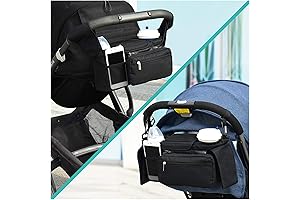 Ethan & Emma Universal Baby Stroller Organizer: Keep Essentials Within Reach While Strolling