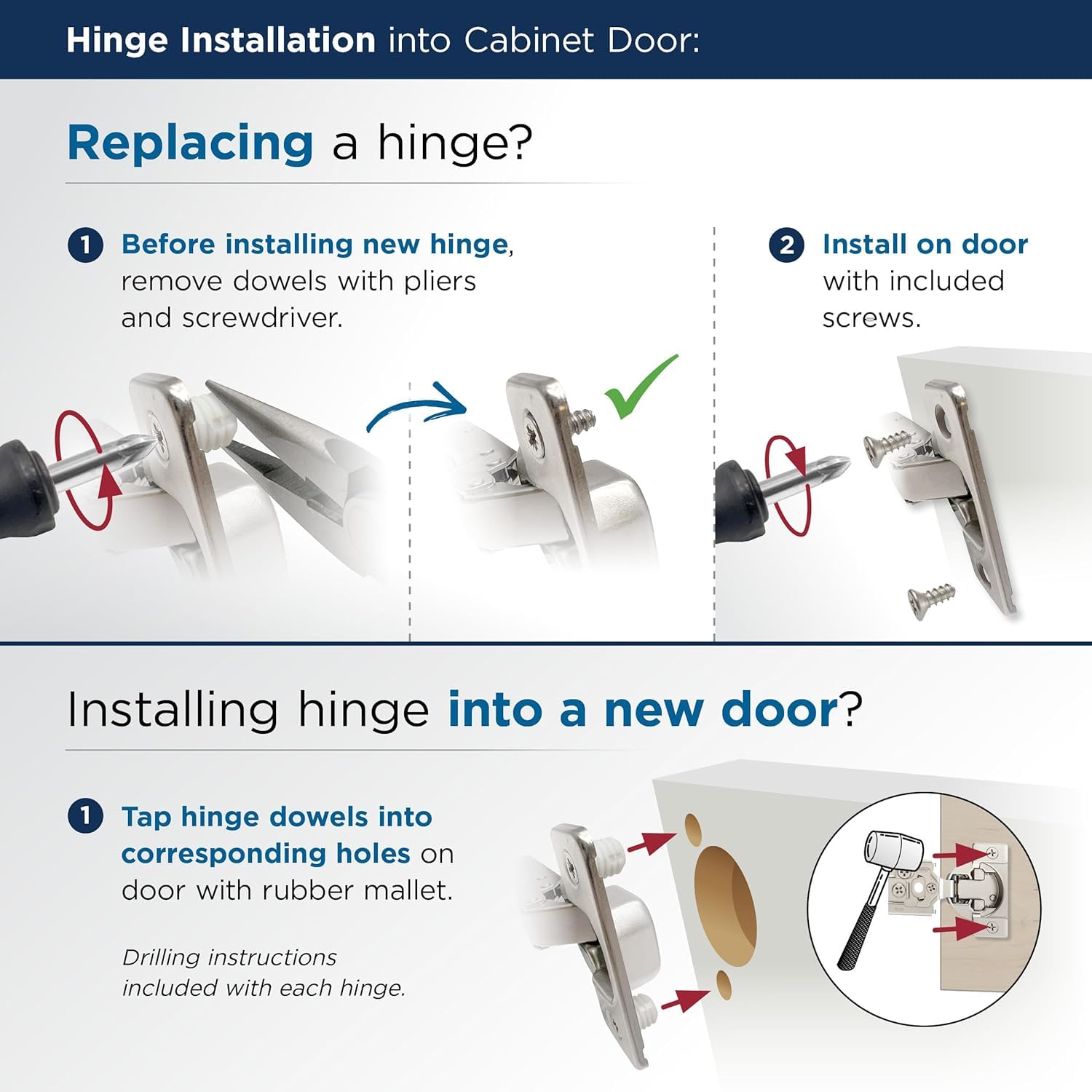 Amerock 1 Pair Full Overlay Soft-Closing Euro Concealed Cabinet Hinge — Amazon image 7