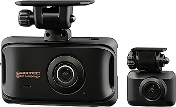 Amazon | コムテック 車用 ドライブレコーダー 前後2カメラ
