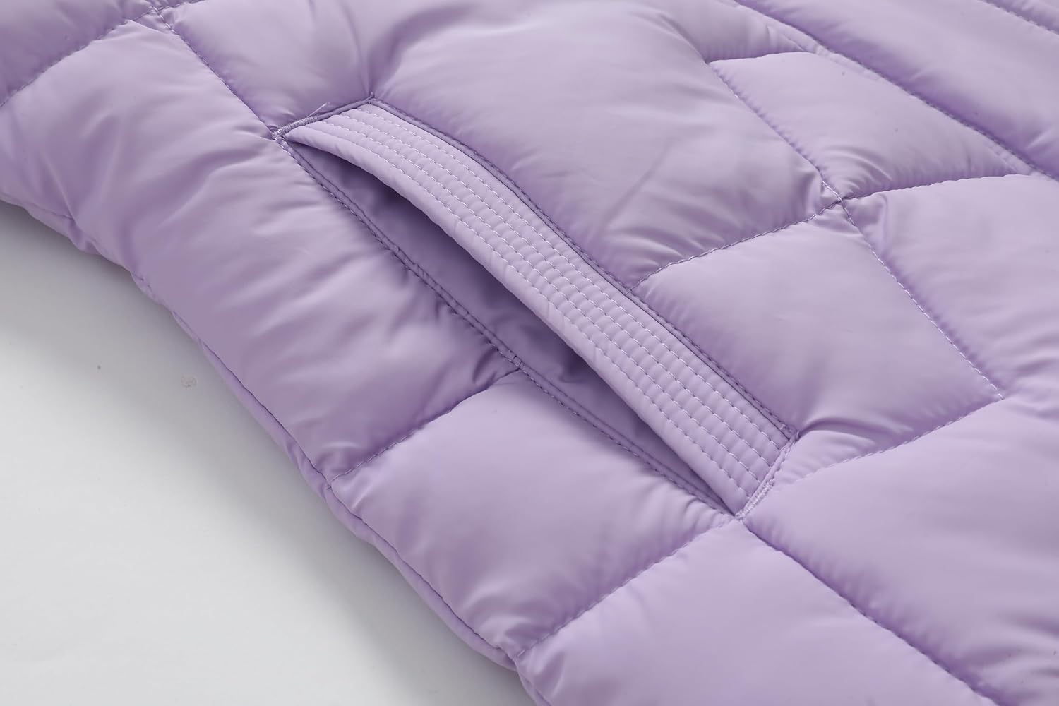 Girls' Winter Down Alternative Coat,Kids Warm Hooded Puffer Jacket for Snow Play & Casual Outdoor - Image 5